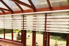 Duorol/Vision blinds, in Conservatory