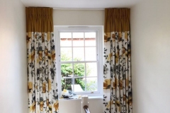 Contrast heading Curtains, in Landing area