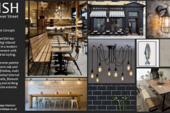 Fish Restaurant Design Concept Board Fish Restaurant Design Concept Board