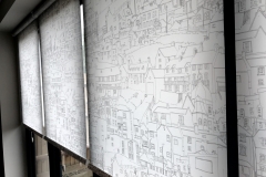 Sprung roller blinds