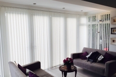 Screen fabric 89mm vertical blinds with sealed in chainless weights Screen fabric 89mm vertical blinds with sealed in chainless weights
