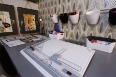 The Design / Drawing Area