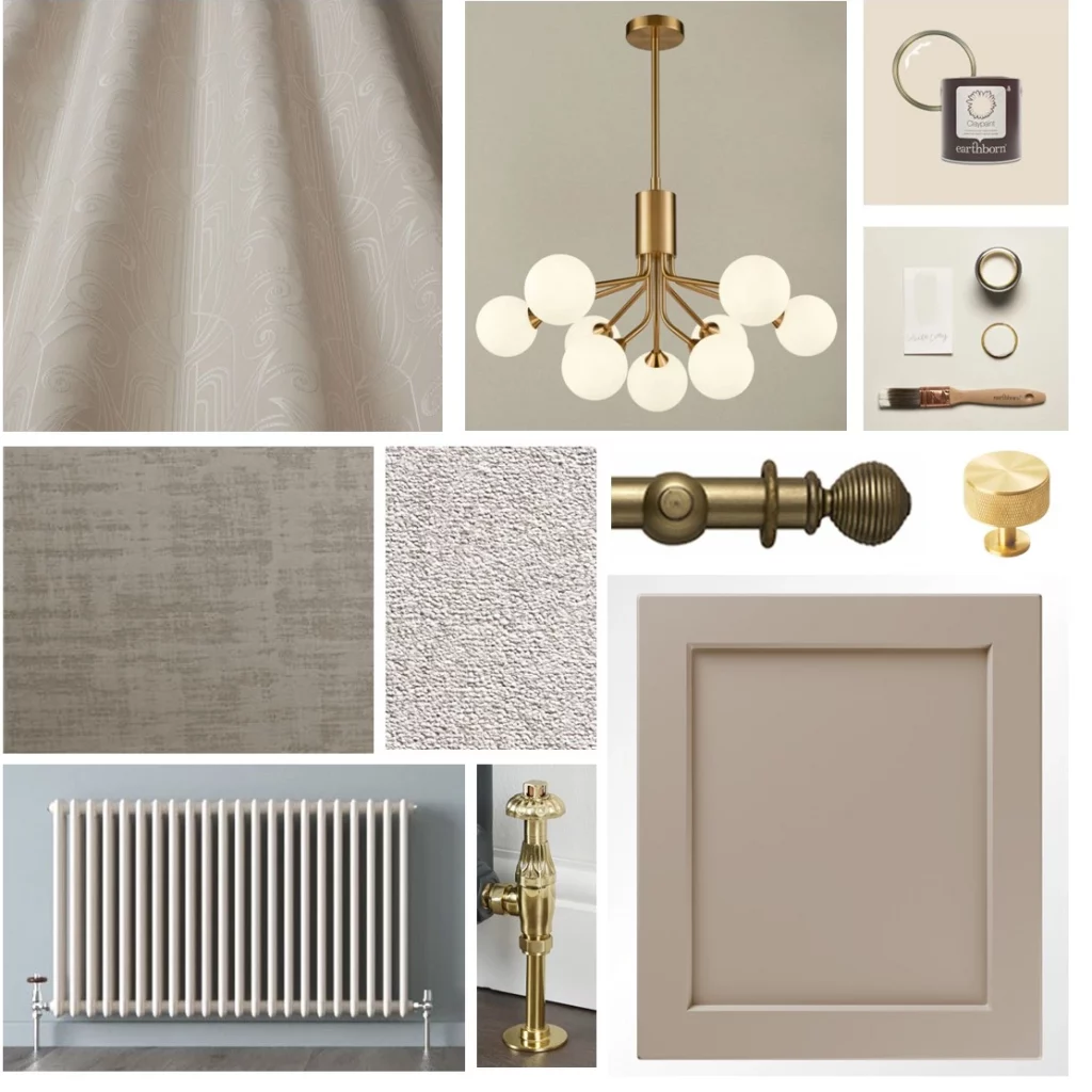Unidrape Interior Design Digital Mood Board