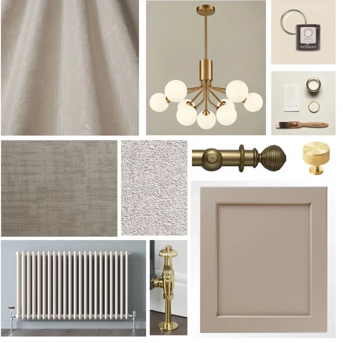 Unidrape Interior Design Digital Mood Board